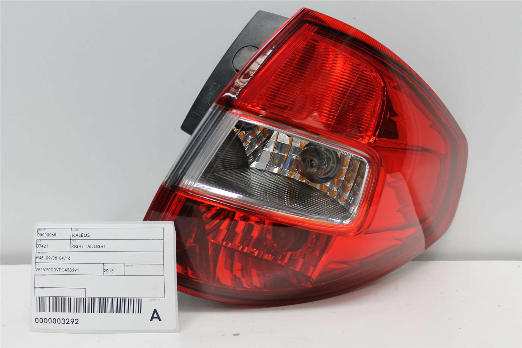 Used Renault, Koleos Right Taillight H45 09/08 04/16 2013 – image 1 - All Good Parts