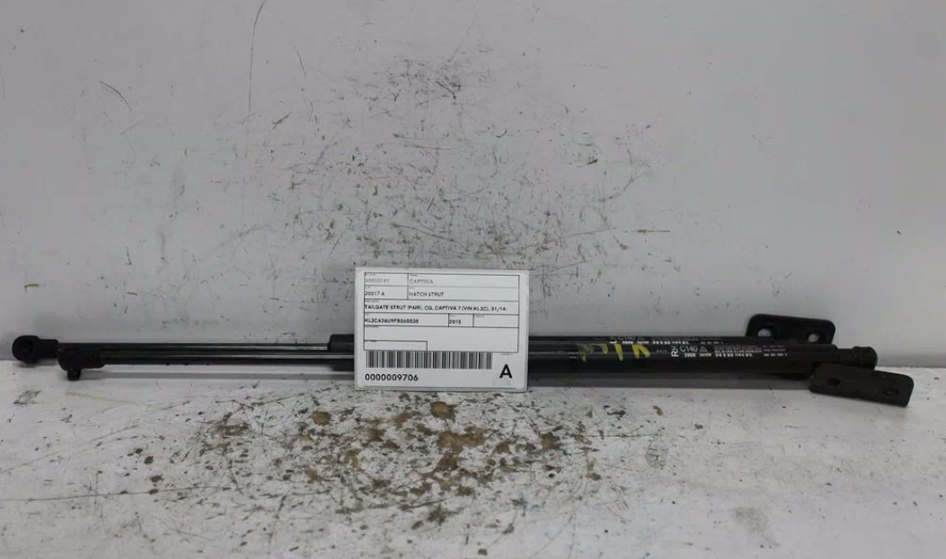 Used Holden, Captiva Hatch Strut Tailgate Strut (Pair) Cg Captiva 7 (Vin Kl3C) 01/14 06/18 2015 – image 1 - All Good Parts