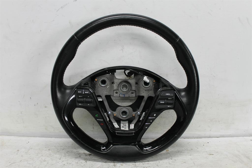 Used Kia, Cerato Steering Wheel Leather Yd Standard Type 04/13 05/18 2018 β image 1 - All Good Parts