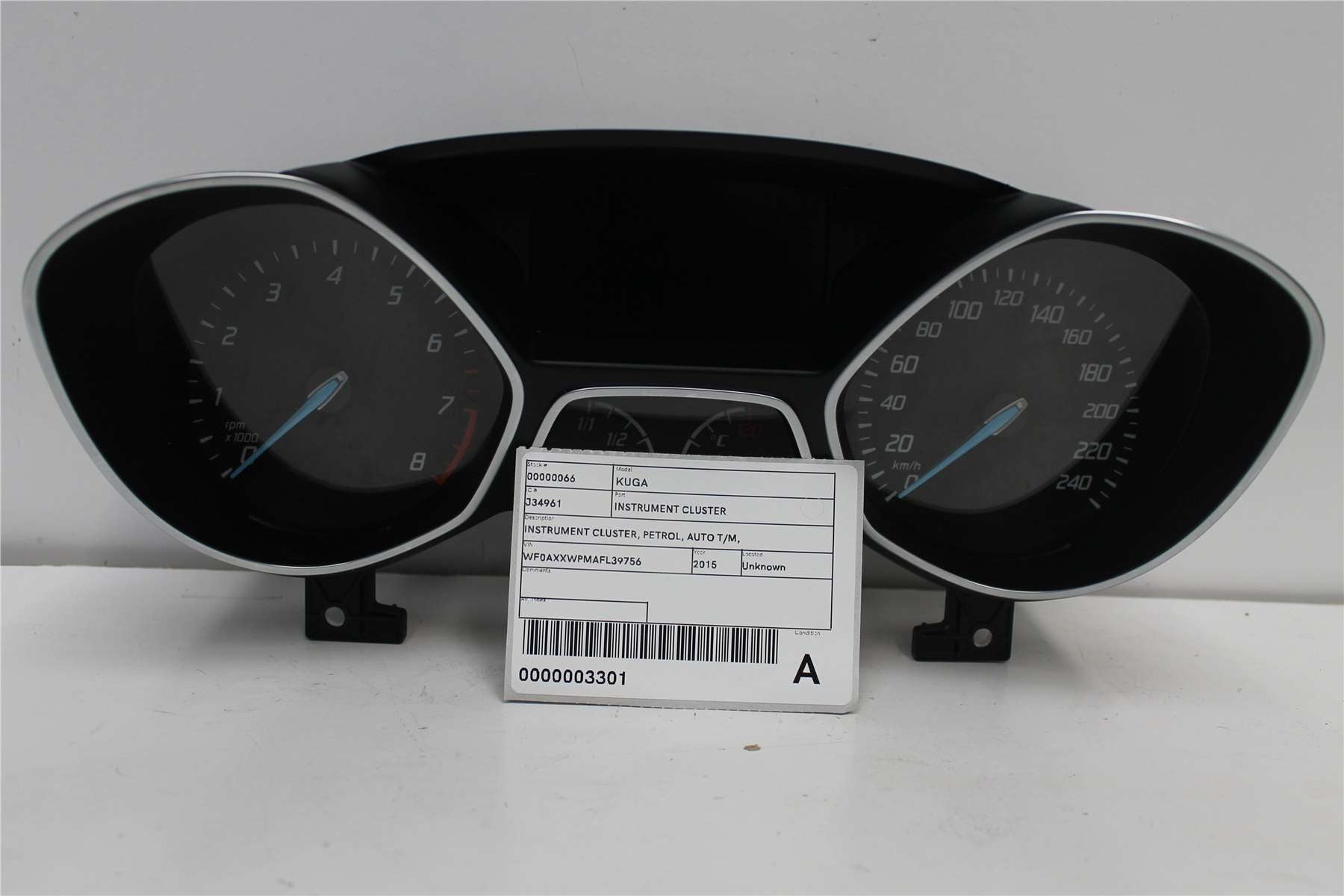 Used Ford, Kuga Instrument Cluster Instrument Cluster Petrol Auto T/M Trend/Titanium Tf 11/12 09/16 2015 – image 1 - All Good Parts