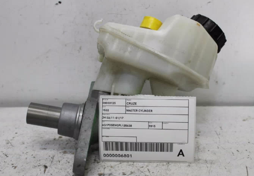 Used Holden, Cruze Master Cylinder Jh 03/11 01/17 2015 – image 1 - All Good Parts