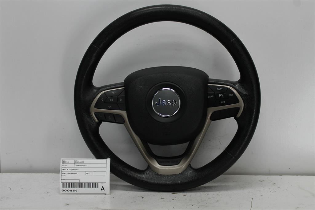 Used Jeep, Cherokee Steering Wheel Vinyl Kl 02/14 03/18 2014 – image 1 - All Good Parts