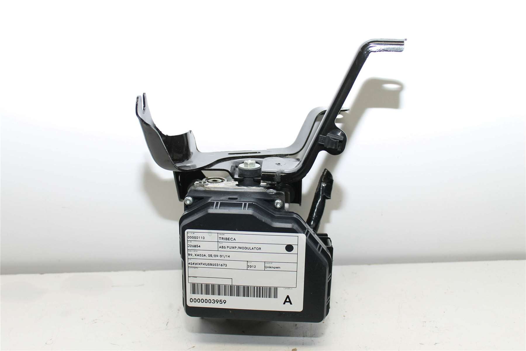 Used Subaru, Tribeca Abs Pump/Modulator B9 Xa03A 05/09 01/14 2012 – image 1 - All Good Parts