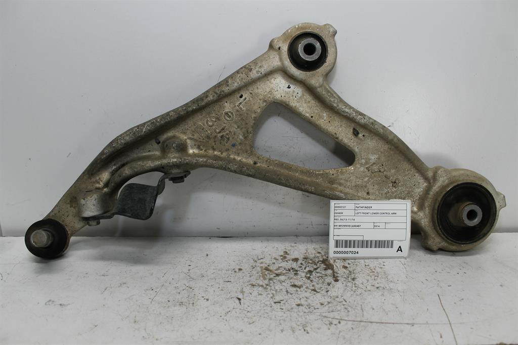 Used Nissan, Pathfinder Left Front Lower Control Arm R52 06/13 11/16 2014 – image 1 - All Good Parts
