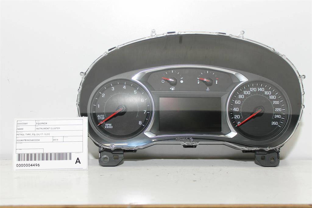 Used Holden, Equinox Instrument Cluster Petrol Type Eq 09/17 12/20 2019 – image 1 - All Good Parts