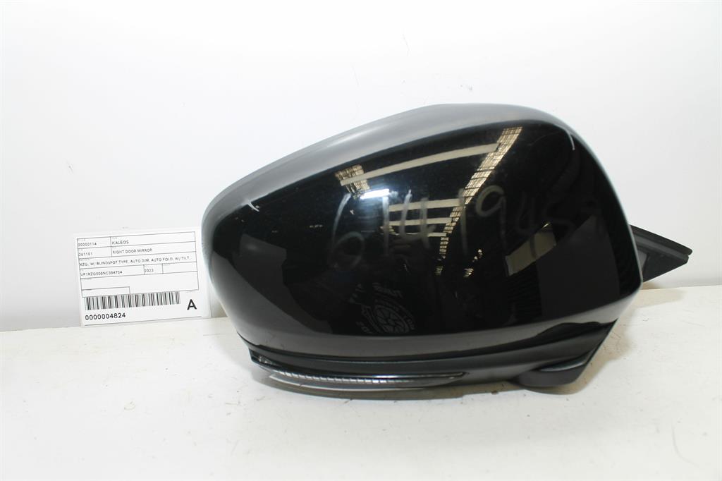 Used Renault, Koleos Right Door Mirror Xzg W/ Blindspot Type Auto Dim Auto Fold W/ Tilt Power Type 03/21 2023 – image 1 - All Good Parts