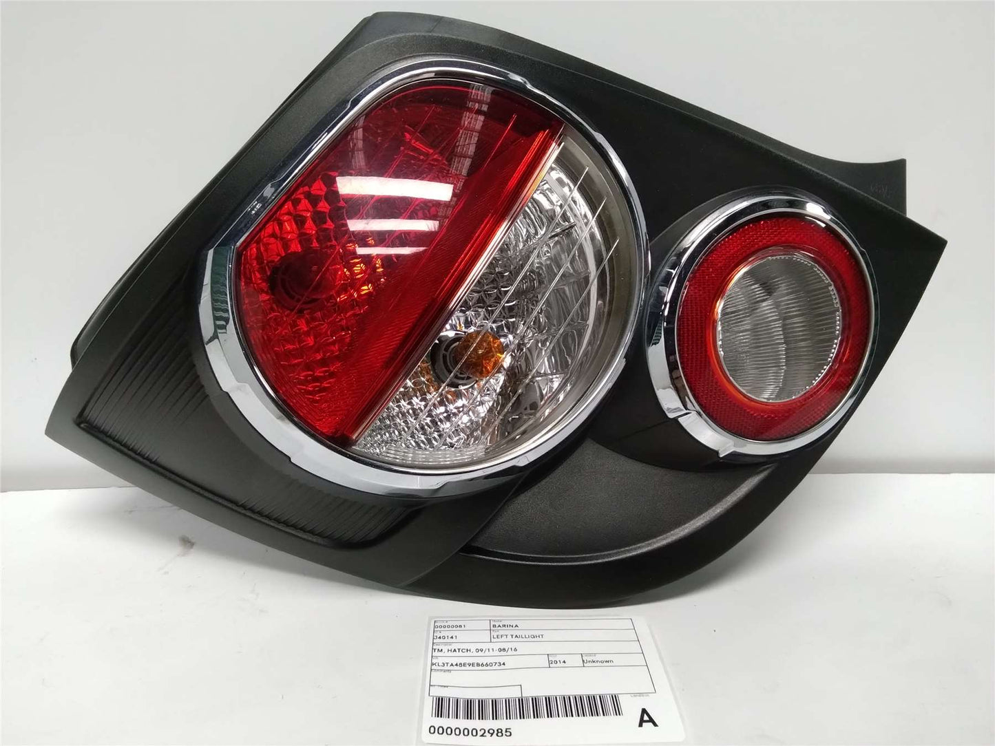 Used Holden, Barina Left Taillight Tm Hatch 09/11 08/16 2014 – image 1 - All Good Parts