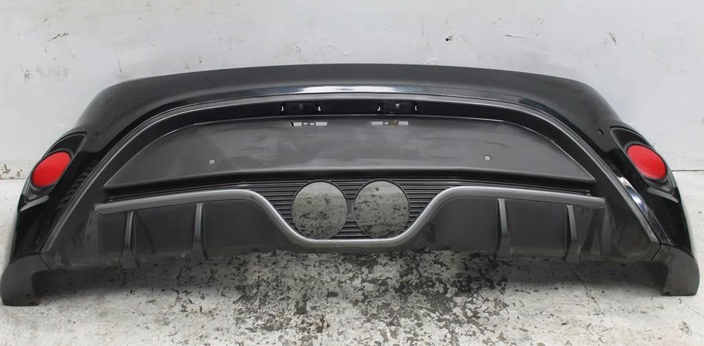 Used Hyundai, Veloster Rear Bumper Fs Bumper Bar (2 Piece) Turbo Type 06/12 02/18 2013 – image 1 - All Good Parts
