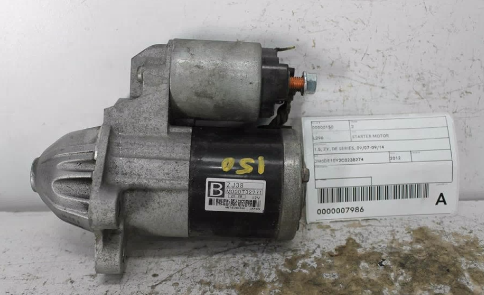Used Mazda, 2 Starter Motor 1.5 Zy De Series 09/07 09/14 2012 – image 1 - All Good Parts