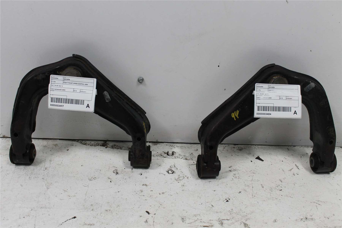 Used Nissan, Navara Left Front Upper Control Arm D40 09/05 08/15 2015 – image 1 - All Good Parts