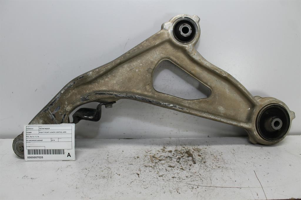 Used Nissan, Pathfinder Right Front Lower Control Arm R52 06/13 11/16 2014 – image 1 - All Good Parts
