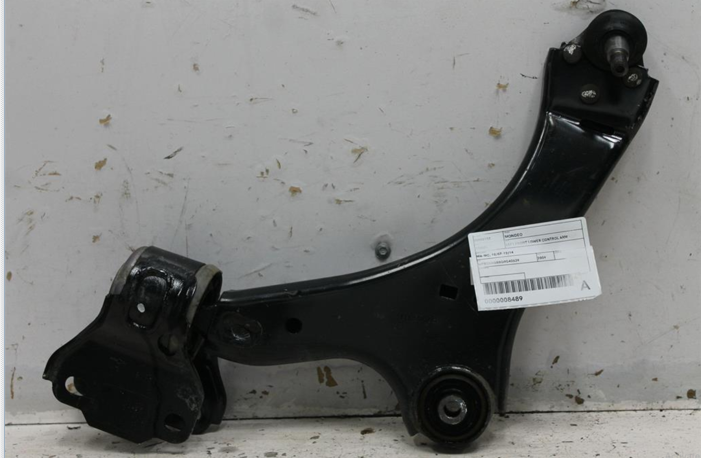 Used Ford, Mondeo Left Front Lower Control Arm Ma Mc 10/07 12/14 2009 – image 1 - All Good Parts