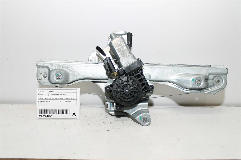 Used Holden, Barina Left Rear Wnd Reg/Motor Door Reg Assy (Reg And Motor) Us4 Tm 09/11 12/18 2013 – image 1 - All Good Parts