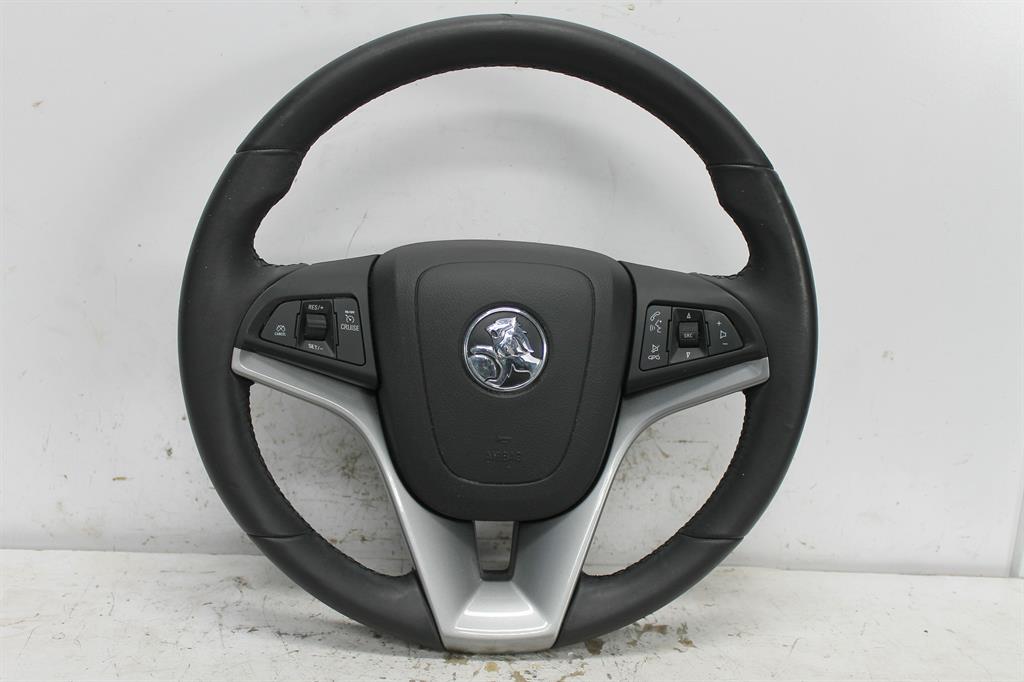 Used Holden, Trax Steering Wheel Leather Tj Series 08/13 12/20 2015 – image 1 - All Good Parts