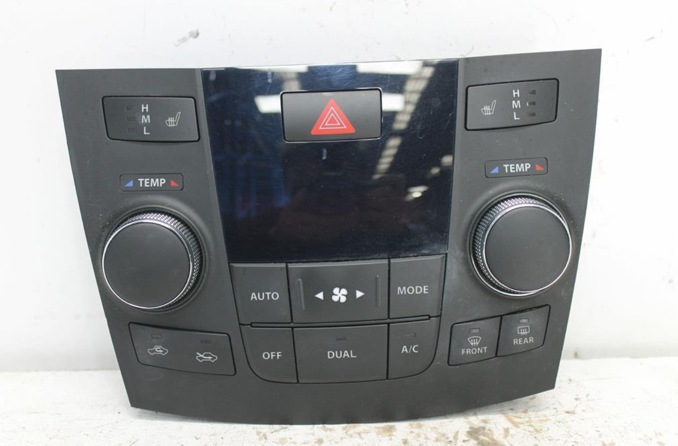 Used Suzuki, Kizashi Heater/Ac Controls Fr Climate Control Type 12/09 01/17 2011 – image 1 - All Good Parts
