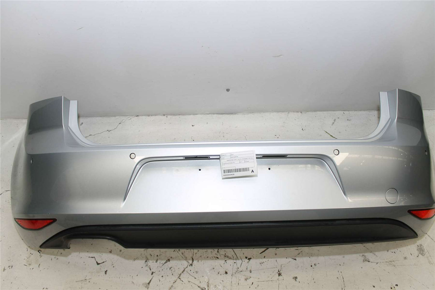 Used Volkswagen, Golf Rear Bumper Bumper Bar Gen 7 Hatch Standard Type W/ Park Sensor Type 03/17 08/20 2017 – image 1 - All Good Parts