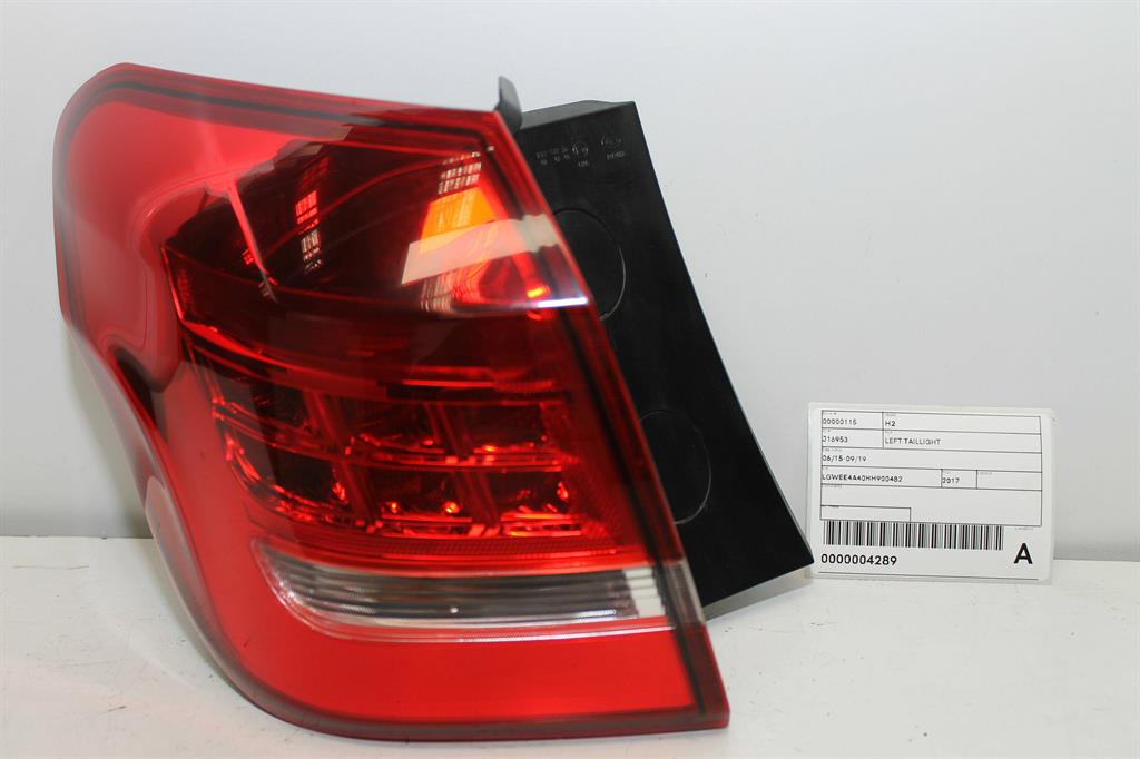 Used Haval, H2 Left Taillight 06/15 09/19 2017 – image 1 - All Good Parts