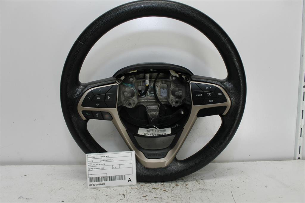 Used Jeep, Cherokee Steering Wheel Vinyl Kl 02/14 03/18 2016 – image 1 - All Good Parts