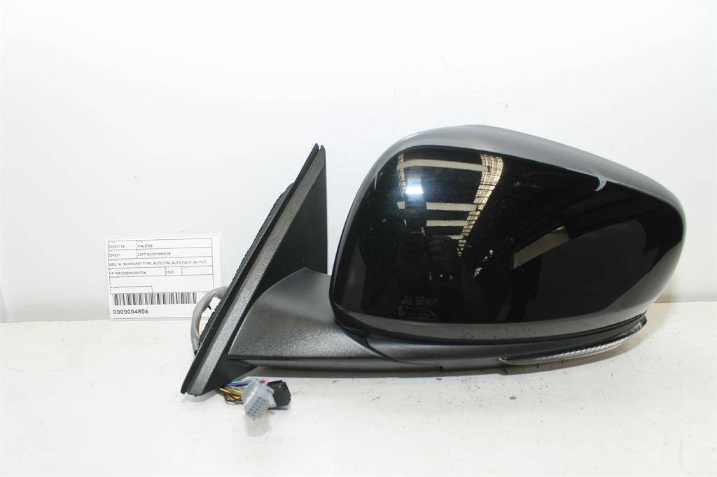 Used Renault, Koleos Left Door Mirror Xzg W/ Blindspot Type Auto Dim Auto Fold W/ Tilt Power Type 03/21 2023 – image 1 - All Good Parts