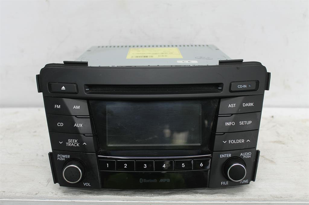 Used Hyundai, I40 Stereo/Head Unit Cd/Aux Player Vf 09/11 05/15 2013 – image 1 - All Good Parts
