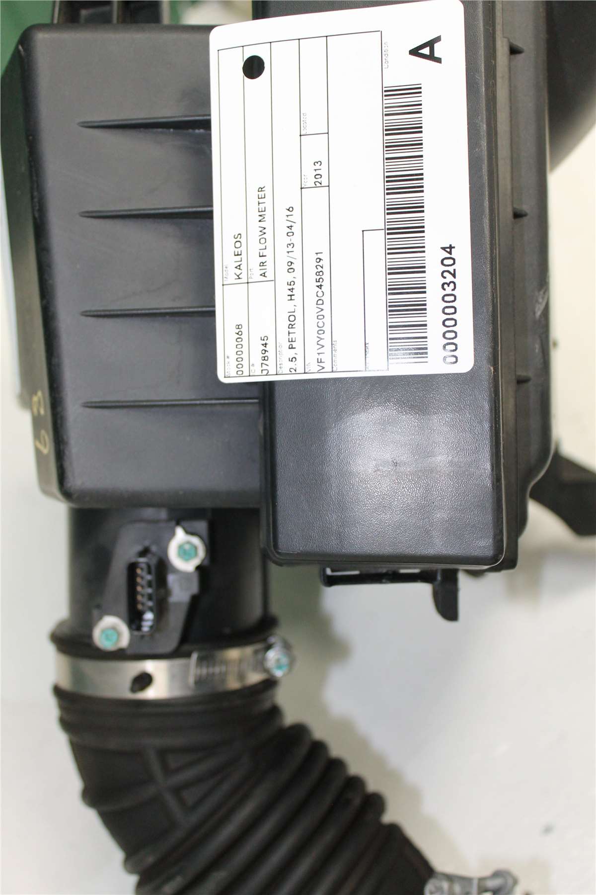 Renault, Koleos Air Flow Meter 2.5 Petrol H45 09/13 04/16