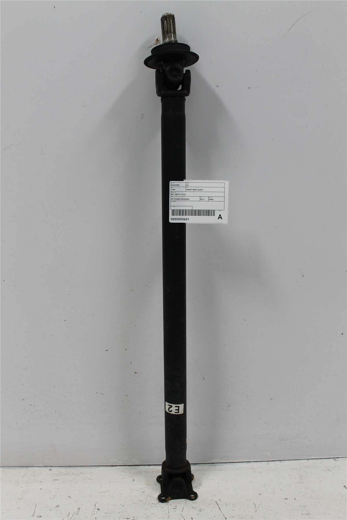 Used Infiniti, FX37 Front Prop Shaft S51 08/12 12/13 2013 – image 1 - All Good Parts