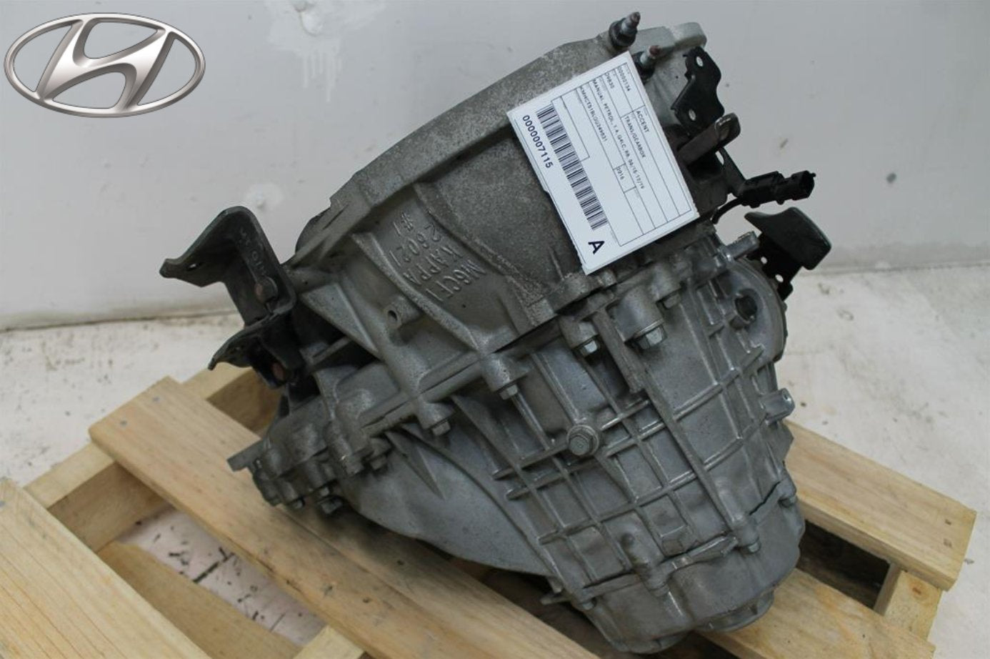 Used Hyundai, Accent Trans/Gearbox Manual Petrol 1.4 G4Lc Rb 06/15 12/19 2016 – image 1 - All Good Parts
