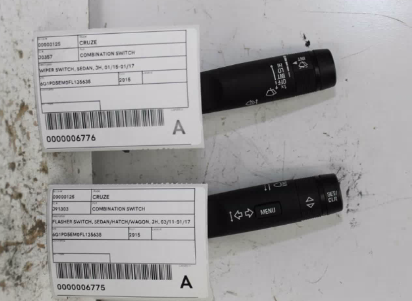 Used Holden, Cruze Combination Switch Flasher Switch Sedan/Hatch/Wagon Jh 03/11 01/17 2015 – image 1 - All Good Parts