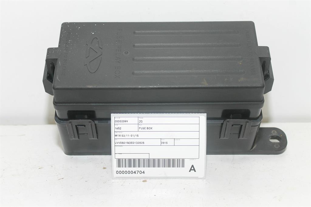 Used Chery, J3 Fuse Box M1X 03/11 01/15 2015 – image 1 - All Good Parts