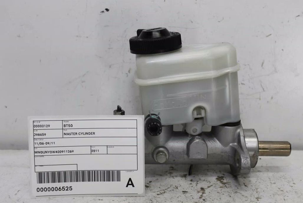 Used Mazda, Bt50 Master Cylinder 11/06 09/11 2011 – image 1 - All Good Parts