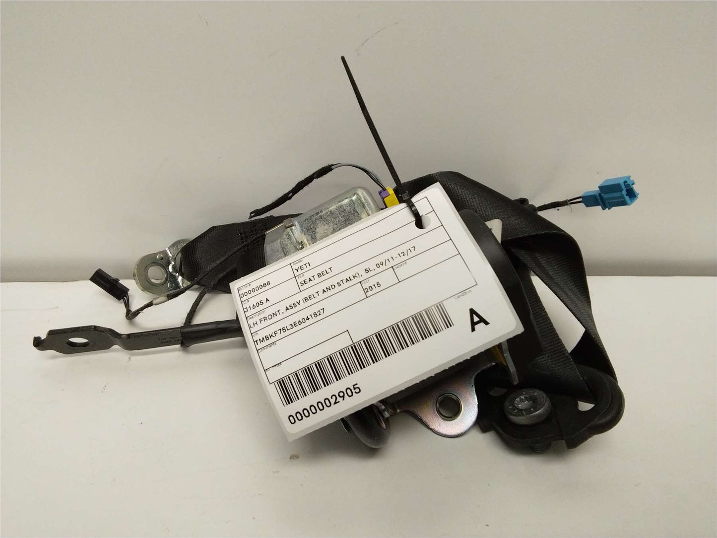 Used Skoda, Yeti Seat Belt Lh Front Assy (Belt And Stalk) 5L 09/11 12/17 2014 – image 1 - All Good Parts