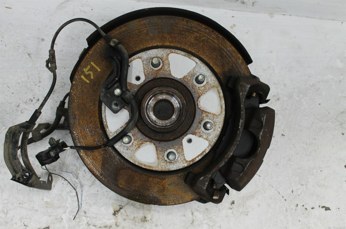 Used Mitsubishi, Triton Left Front Hub Assembly Ml Mn Mq 4Wd Abs Type 07/06 10/18 2009 – image 1 - All Good Parts