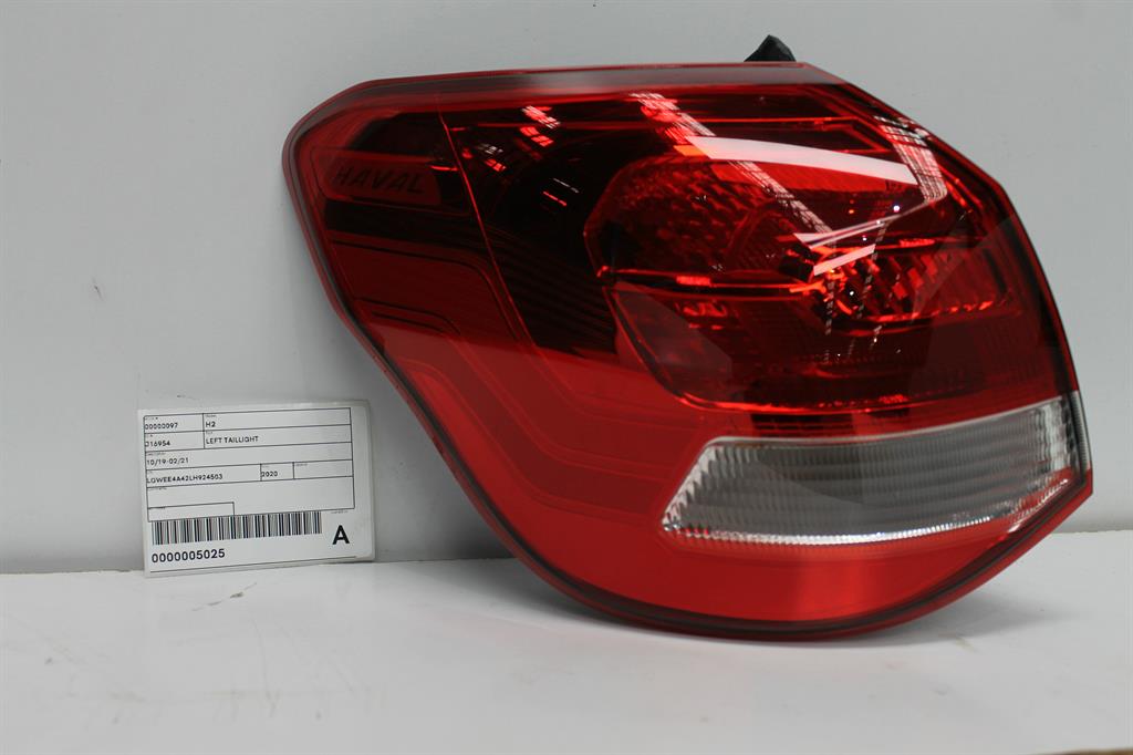 Used Haval, H2 Left Taillight 10/19 02/21 2020 – image 1 - All Good Parts