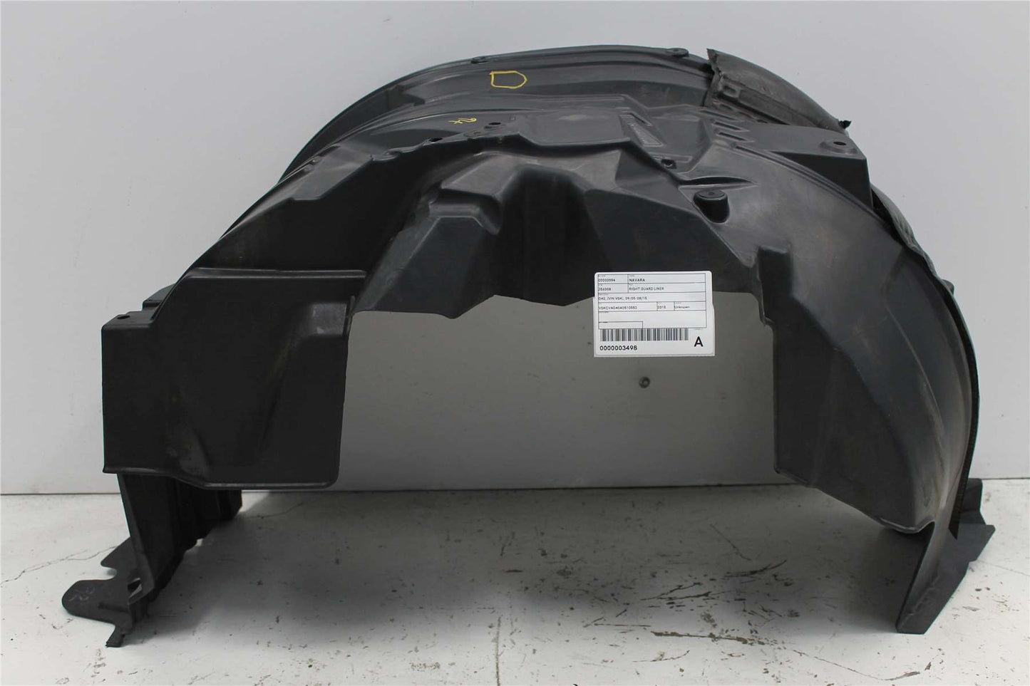 Used Nissan, Navara Right Guard Liner D40 (Vin Vsk) 09/05 08/15 2015 – image 1 - All Good Parts