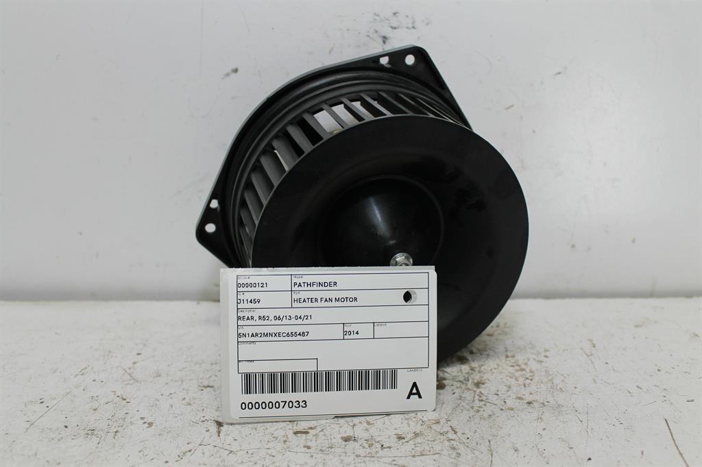 Used Nissan, Pathfinder Heater Fan Motor Rear R52 06/13 04/21 2014 – image 1 - All Good Parts