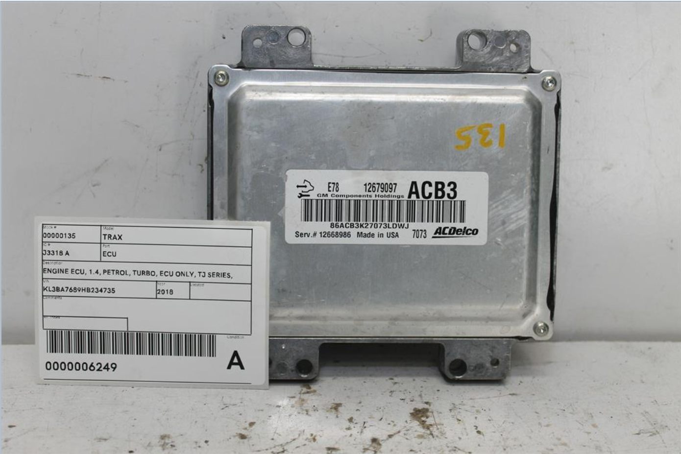 Used Holden, Trax Ecu 1.4 Petrol Turbo Ecu Only Tj Series 08/14 12/20 2018 – image 1 - All Good Parts