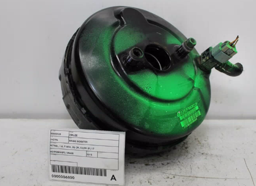 Used Holden, Cruze Brake Booster Petrol 1.8 F18D4 Jg Jh 03/09 01/17 2015 – image 1 - All Good Parts