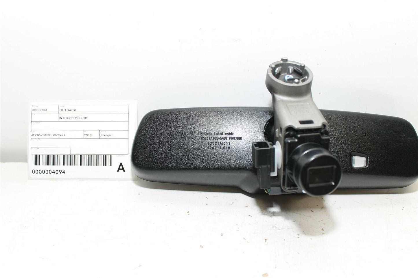 Used Subaru, Outback Interior Mirror Auto Dim & Lane Departure Type 6Th Gen 08/14 12/20 2018 – image 1 - All Good Parts