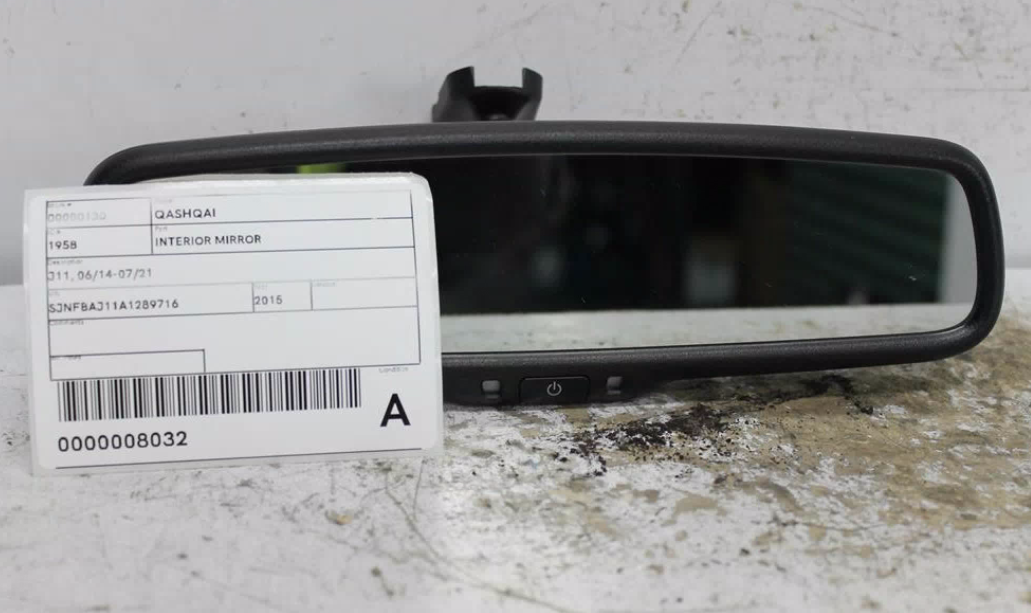Nissan, Qashqai Interior Mirror J11 12/13 07/21