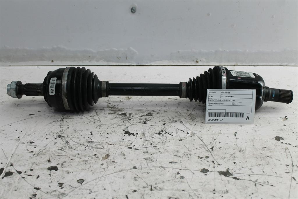 Used Jeep, Cherokee Left Driveshaft Front Petrol 2.4 Kl 02/14 11/22 2014 – image 1 - All Good Parts