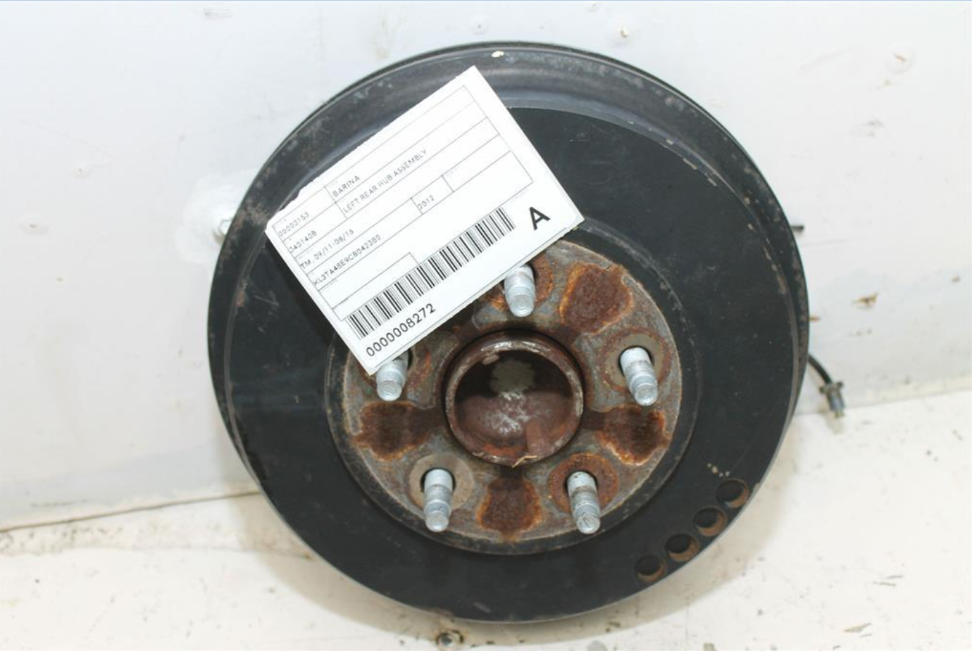 Used Holden, Barina Left Rear Hub Assembly Tm 09/11 08/16 2012 – image 1 - All Good Parts