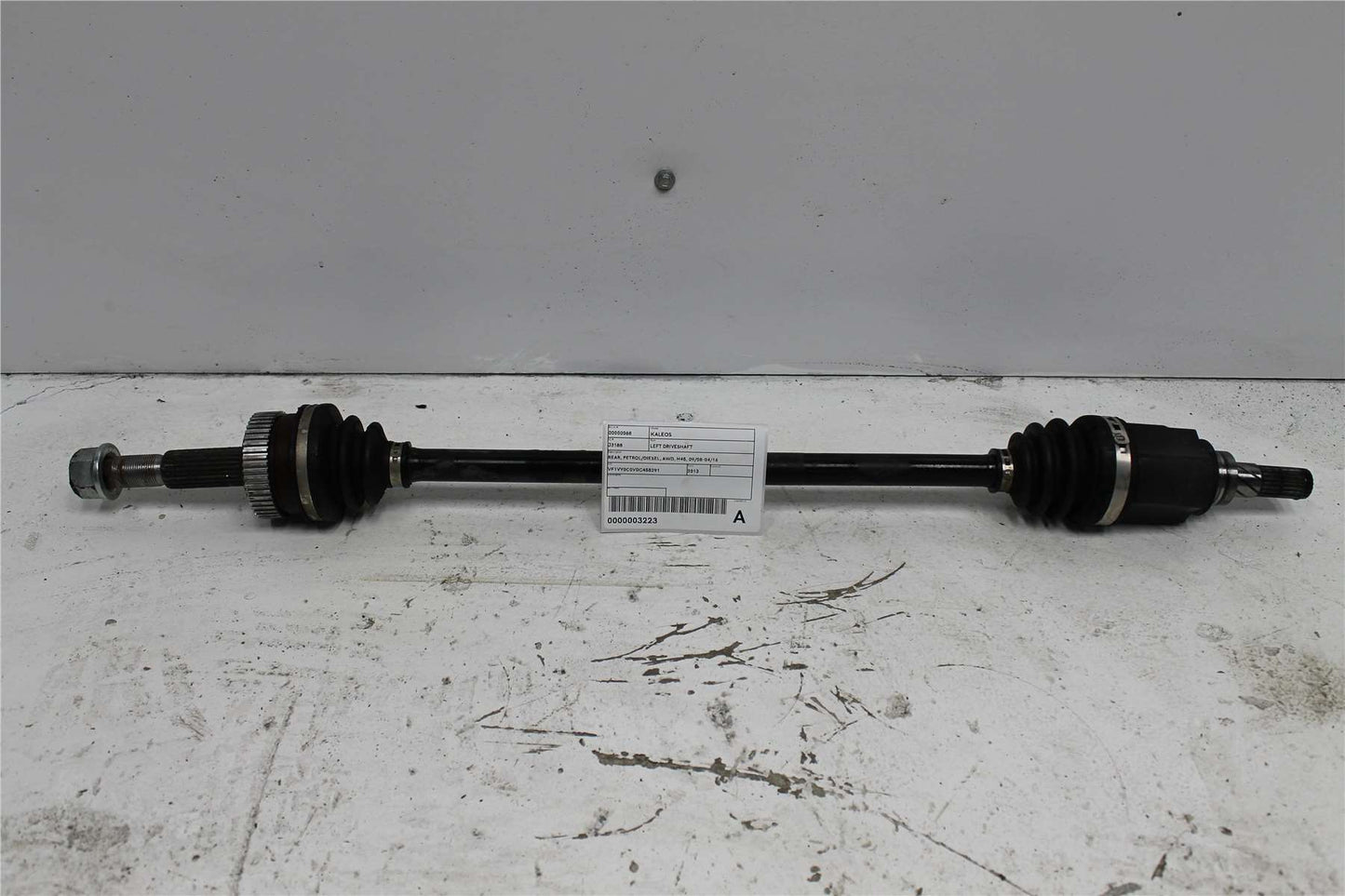 Renault, Koleos Left Driveshaft Rear Petrol/Diesel Awd H45 09/08 04/16
