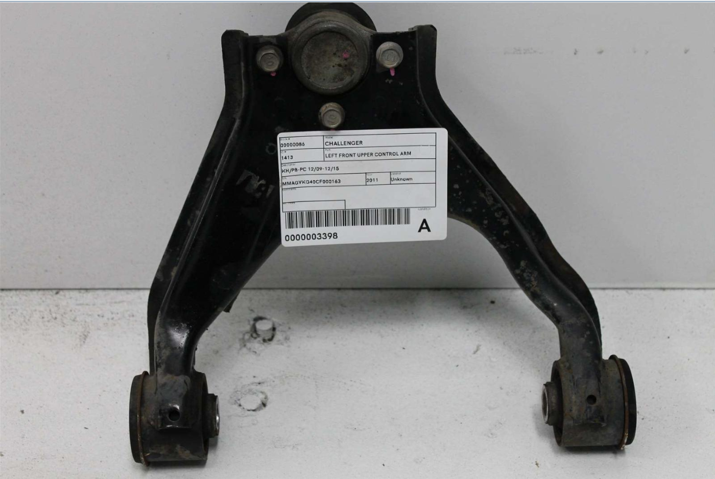Used Mitsubishi, Challenger Left Front Upper Control Arm Kh/Pb Pc 11/09 12/15 2011 – image 1 - All Good Parts