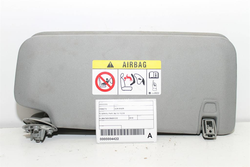 Used Holden, Trax Sun Visor Tj Series Pair 08/13 12/20 2018 – image 1 - All Good Parts