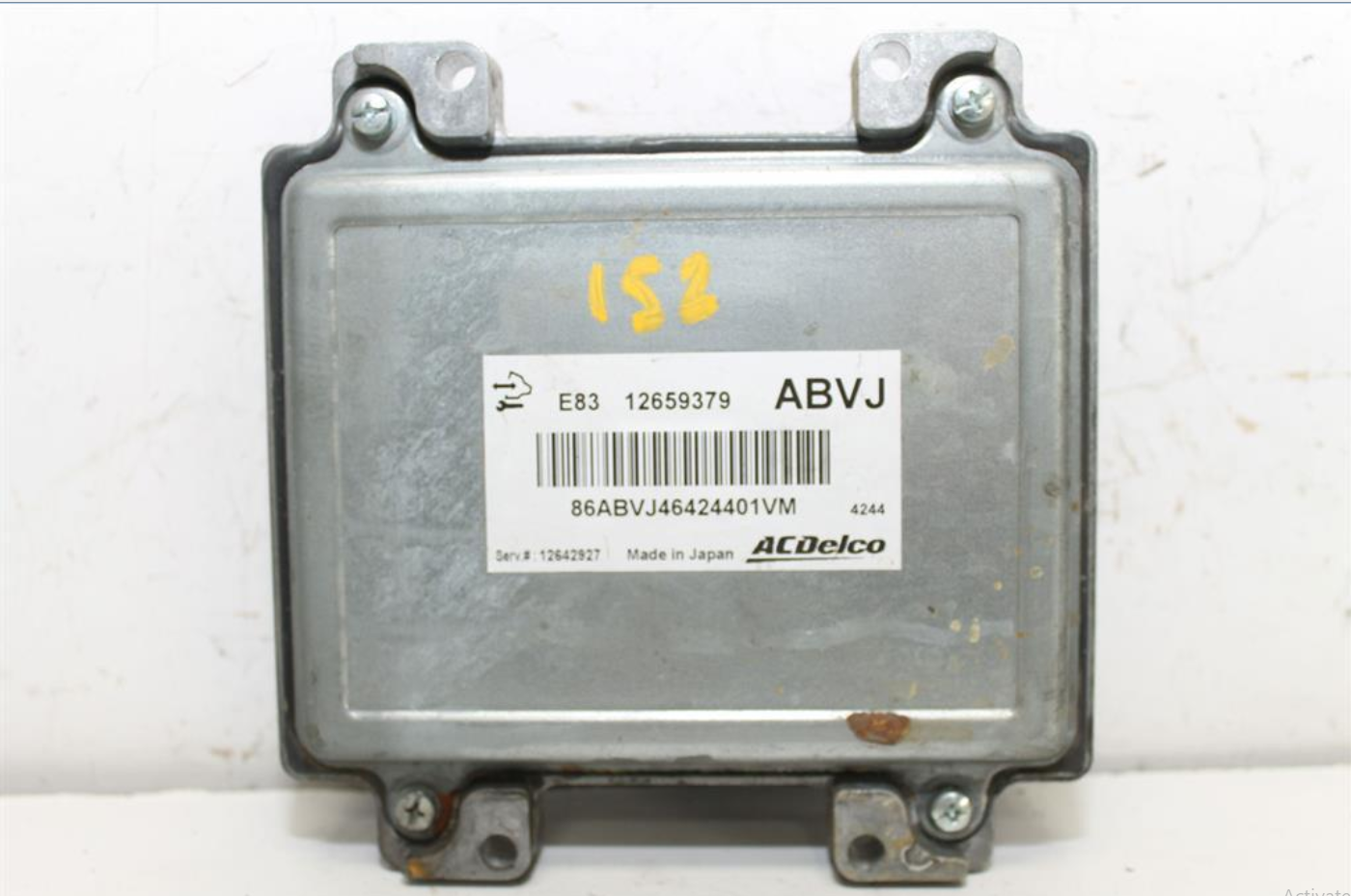 Used Holden, Barina Ecu 1.6 Petrol Code Abvj Ecu Only Tm 09/11 12/18 2014 – image 1 - All Good Parts