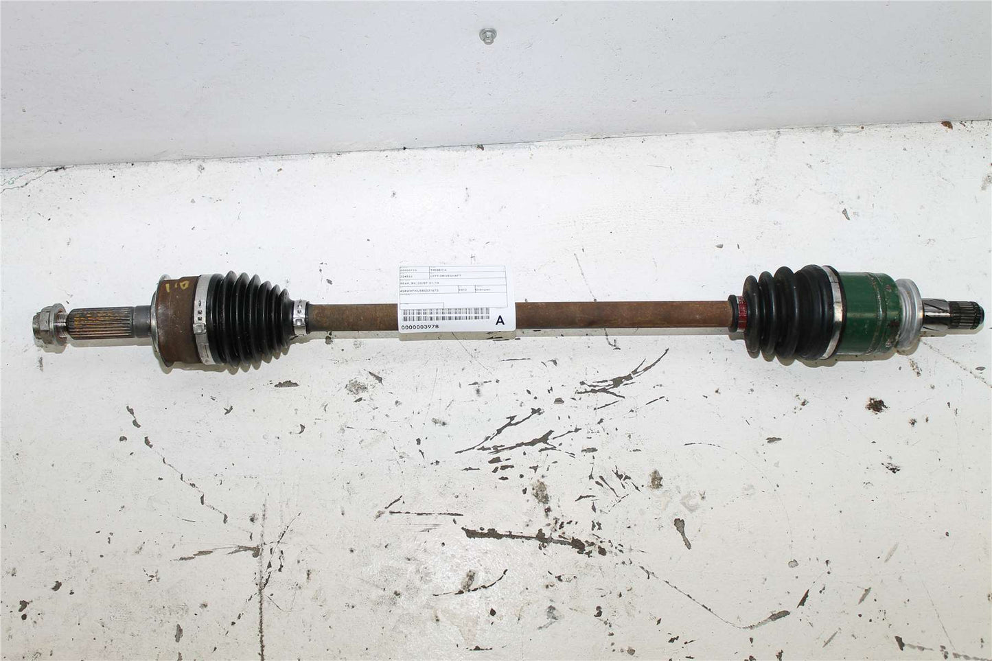 Used Subaru, Tribeca Left Driveshaft Rear B9 03/07 01/14 2012 – image 1 - All Good Parts