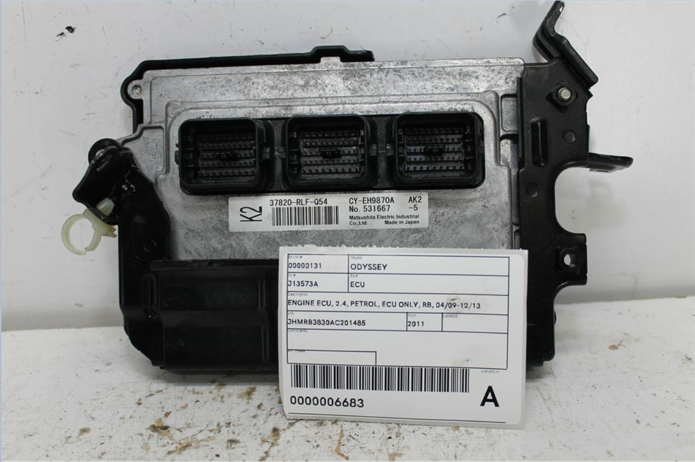 Used Honda, Odyssey Ecu 2.4 Petrol Ecu Only Rb 04/09 12/13 2011 – image 1 - All Good Parts