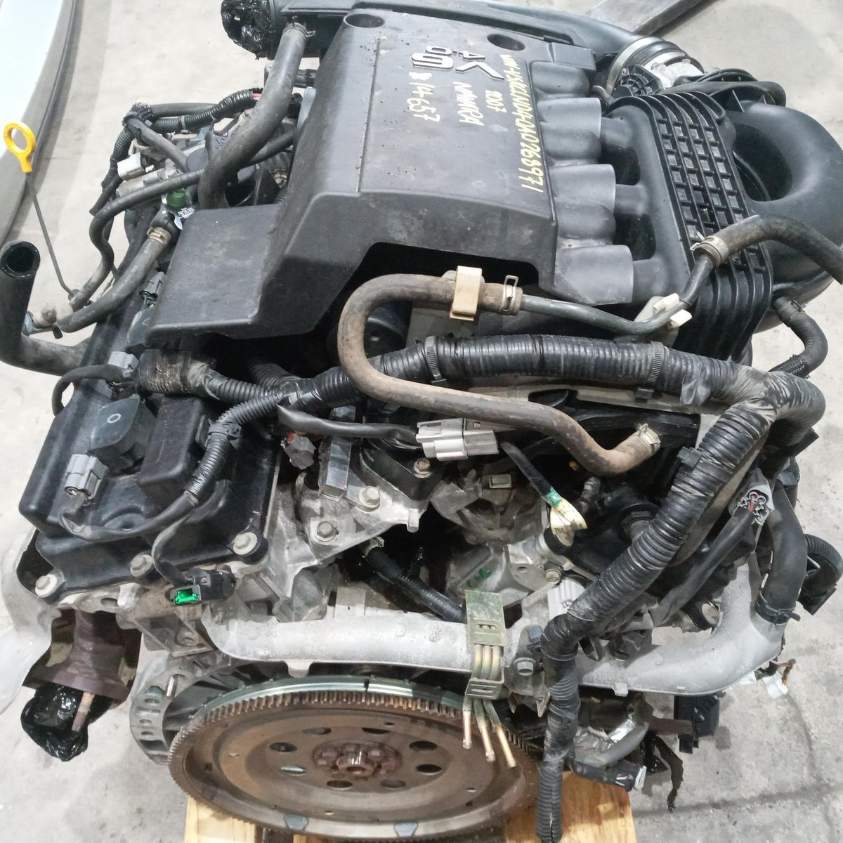 NISSAN, NAVARA, ENGINE, D40, PETROL, 4.0, VQ40, 09/05-12/11