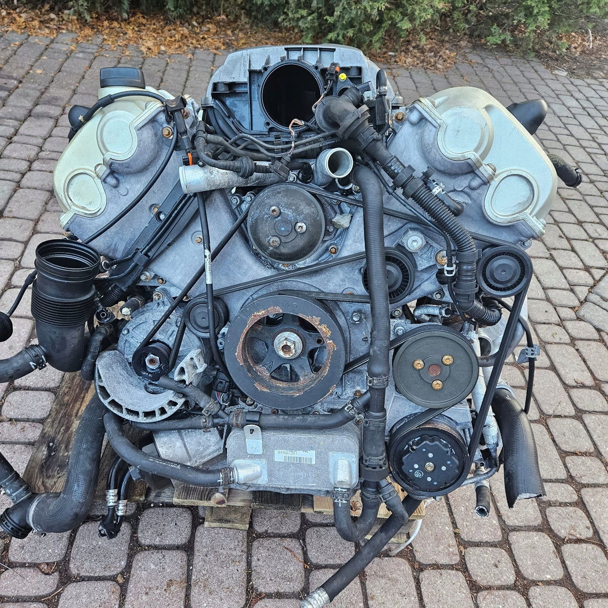 PORSCHE, CAYENNE, ENGINE, PETROL, 4.0, BI-TURBO, NON HYBRID, DCUA, 9YA/9YB, 05/18-,,