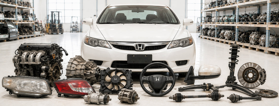 Honda Wrecker Guide: Most Popular Honda Parts Buyers Search For